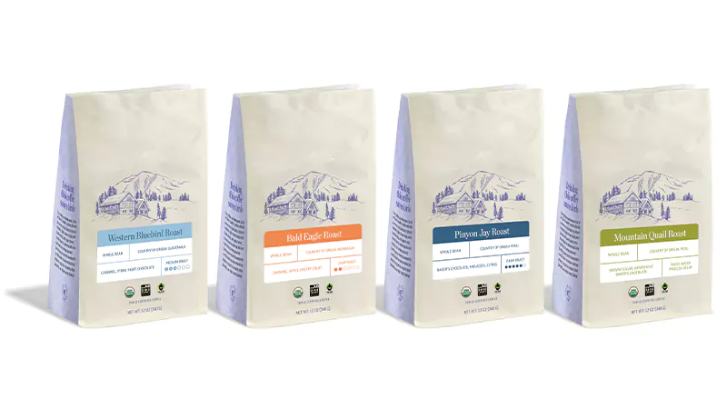 Sustainable Packaging for Bird Friendly Coffee