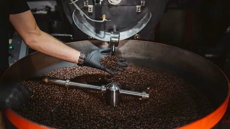 The coffee roasting process