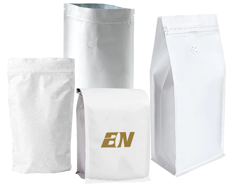 White Coffee Bag