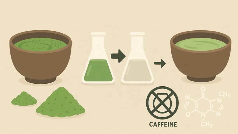 Why Decaffeinating Matcha is So Difficult