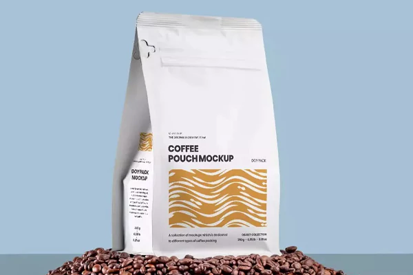 custom printed coffee bag