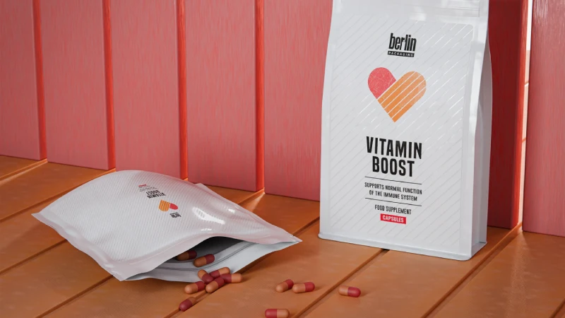 mono material vitamin pouches
