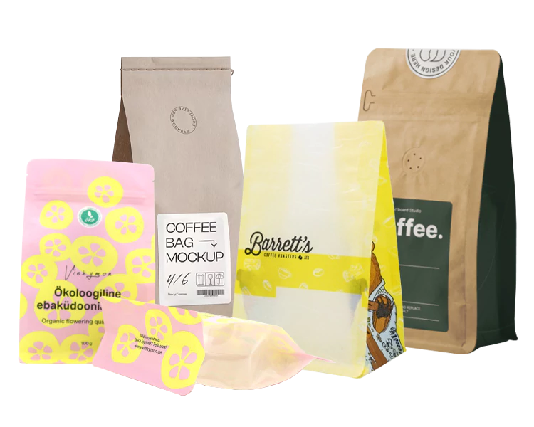 Biodegradable Flat Bottom Pouch