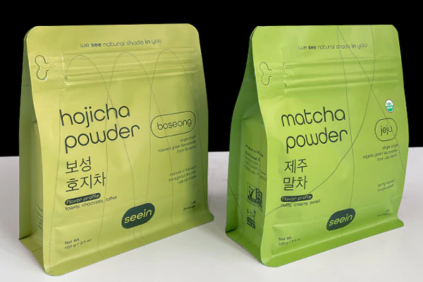 Biodegradable Flat Bottom Powder Packaging