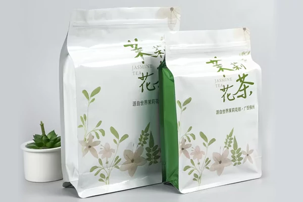 Biodegradable Flat Bottom Tea Pouches