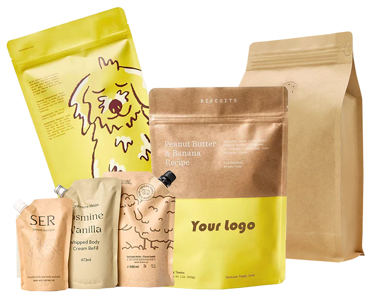 Biodegradable Kraft Pouch