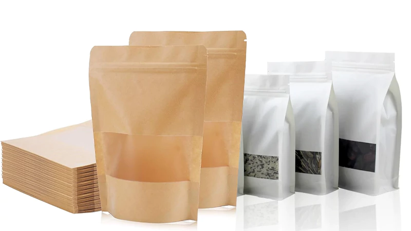 Biodegradable kraft Paper Bags