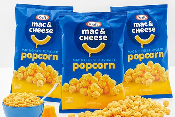 Blue Popcorn Bag
