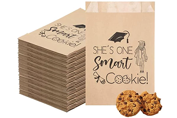 Brown Paper Cookie Bags