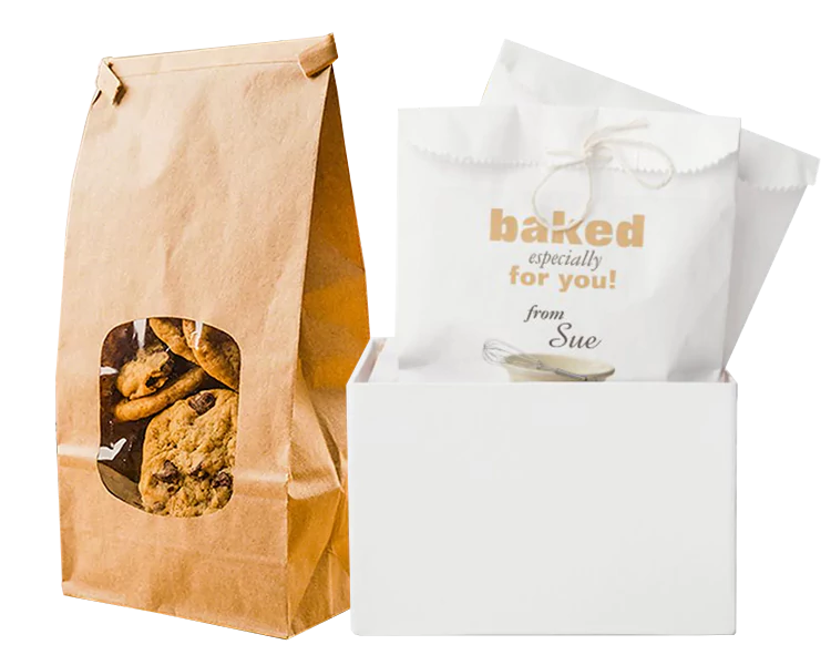 Custom Paper Cookie Bags