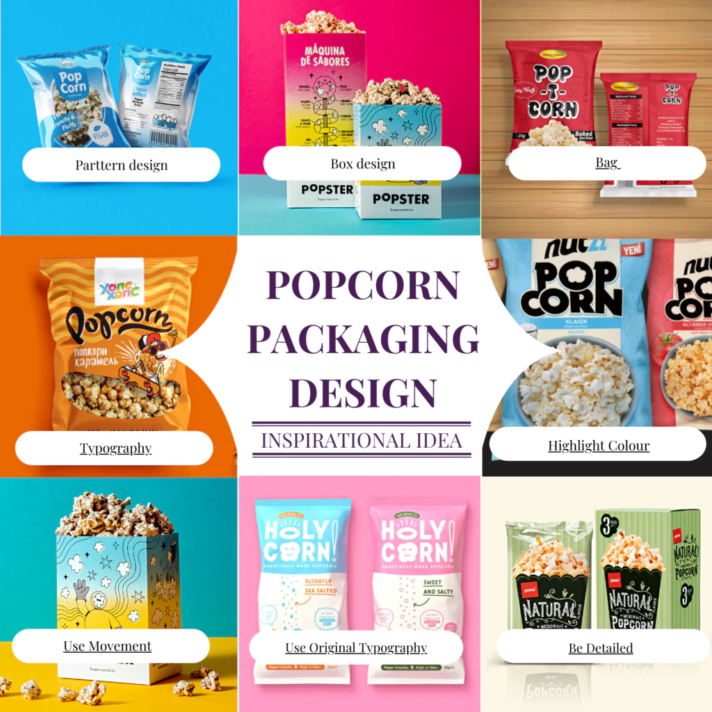 Custom Popcorn Bags