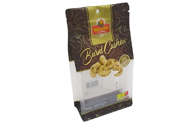 Flat Bottom Cashew Bag