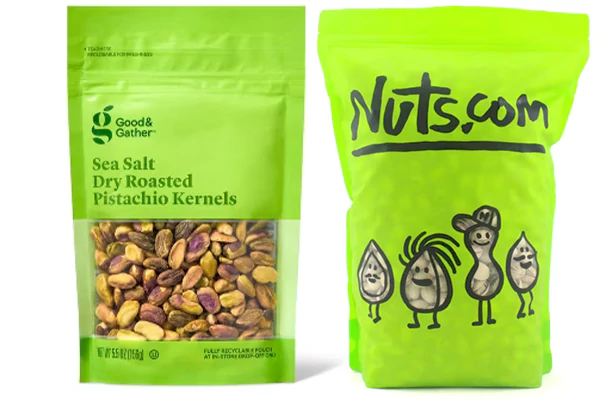 Green Pistachios Bag