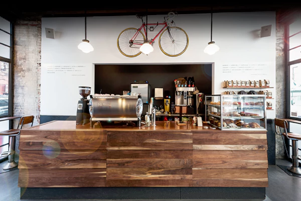 How to design Coffee Showcase