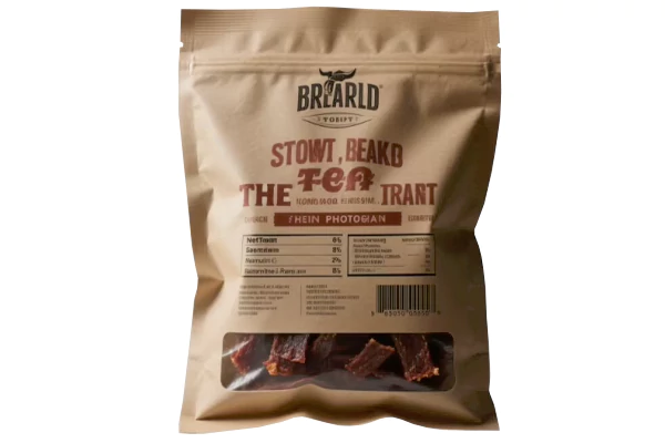Kraft Paper Jerky Bags