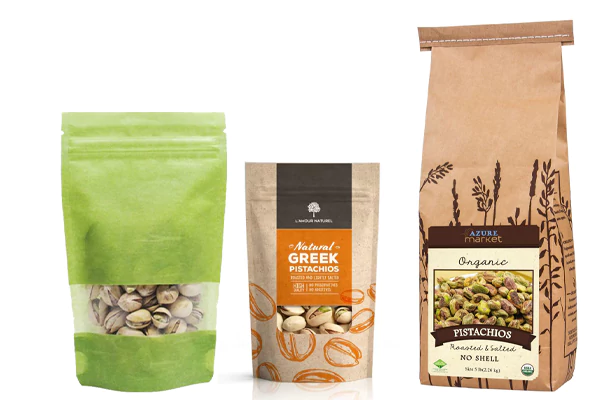 Kraft Pistachios Bag