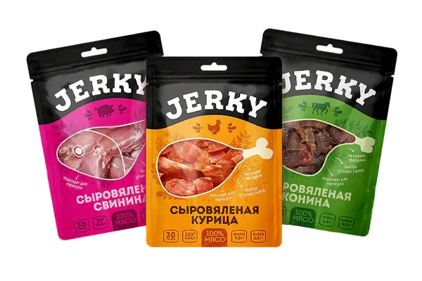 Lay Flat Jerky Bags