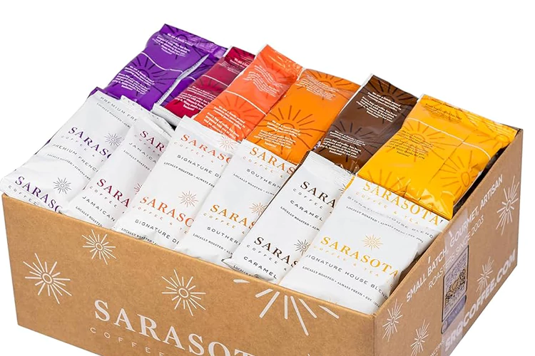 Package Small Bags of Coffee