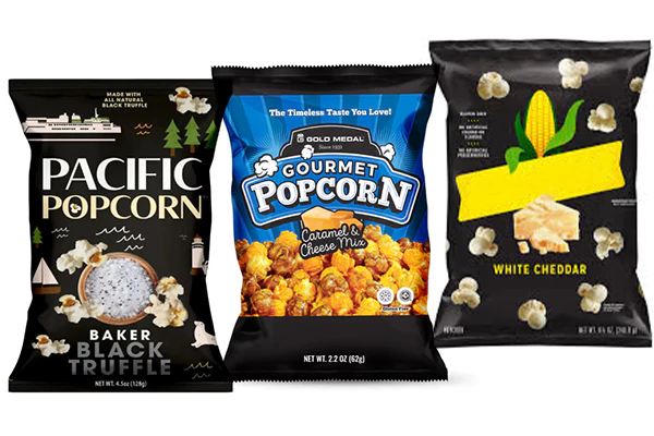 Popcorn Black Bag