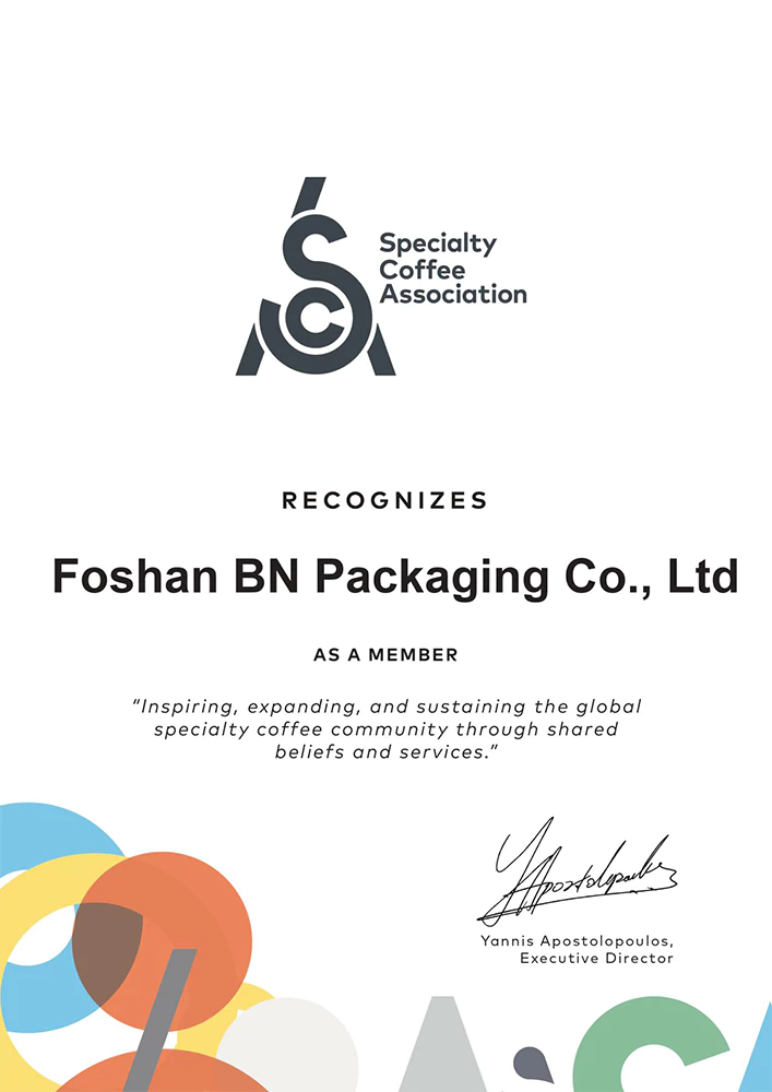 Specialty Coffee Association Recognizes