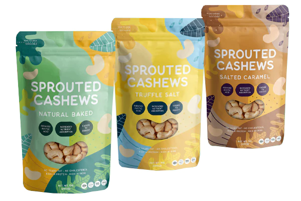 Stand Up Nut Packaging Bag