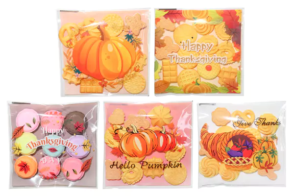 Thanksgiving Cookie Bags