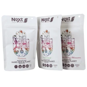 White Biodegradable Kraft Bags