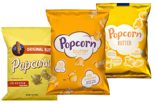 Yellow Bag of Popcorn