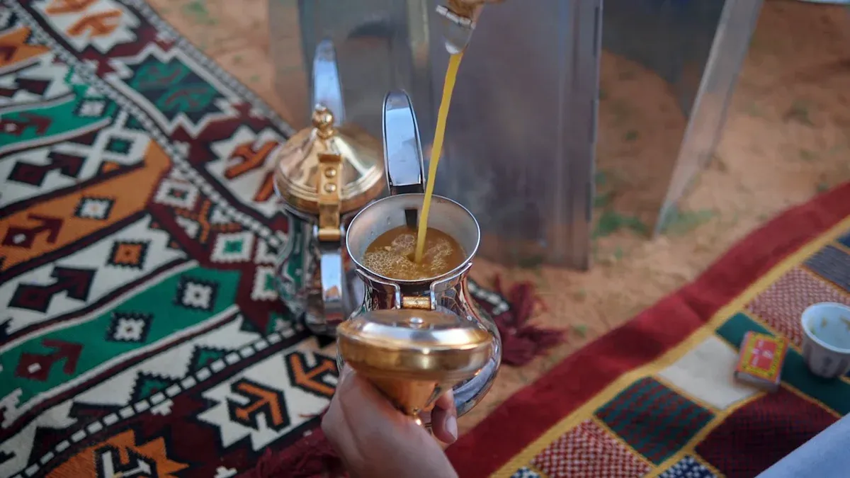 Brewing and Enjoying Coffee Saudi