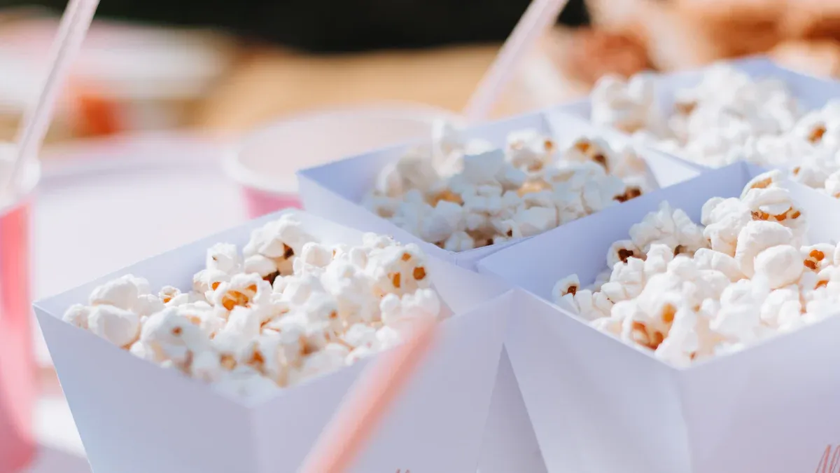 Custom Branded Popcorn Packaging for Marketing