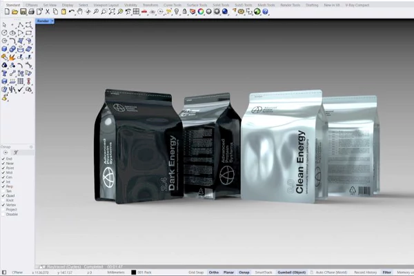 jerky bags design
