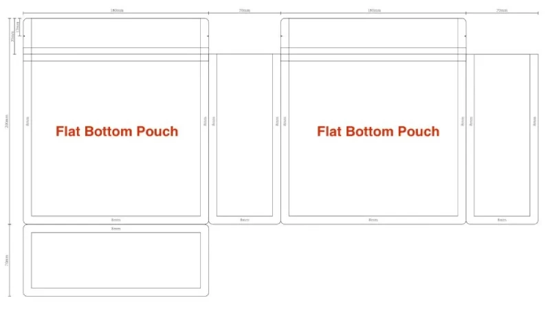 Flat Bottom Pouches manufacturer