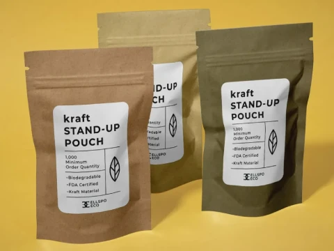 Kraft Stand Up Pouche