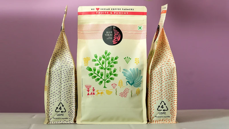 LDPE flat bottom pouches