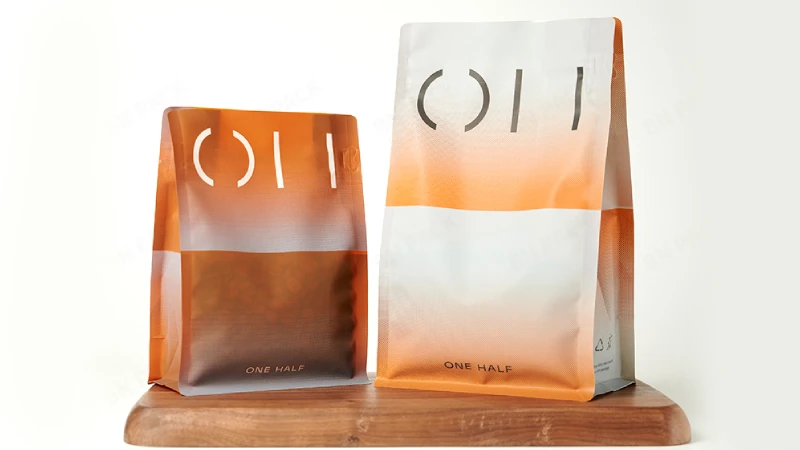 Mono material pouch