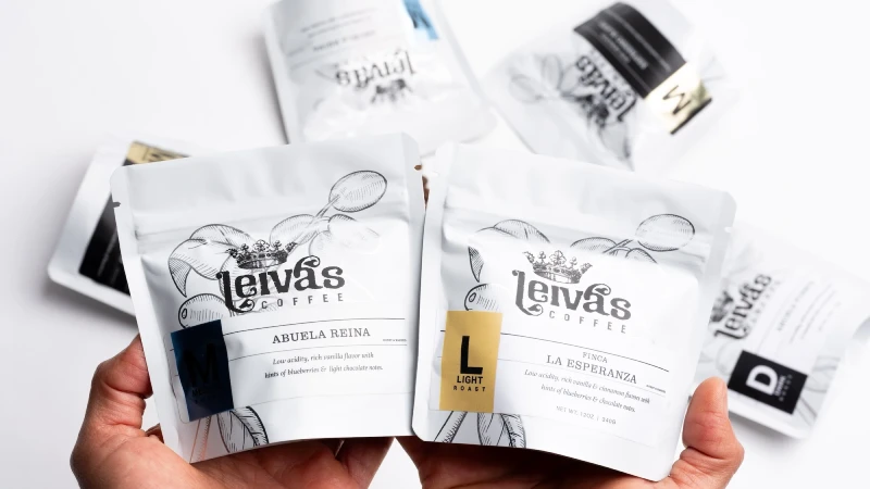 Smaple coffee pouches
