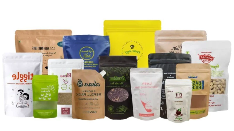 Stand up pouches packaging