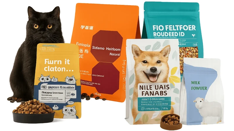 Why Flat Bottom Pouches Lead Pet Food Packaging