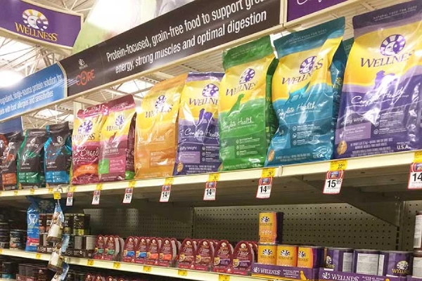flat bottom pet food pouches