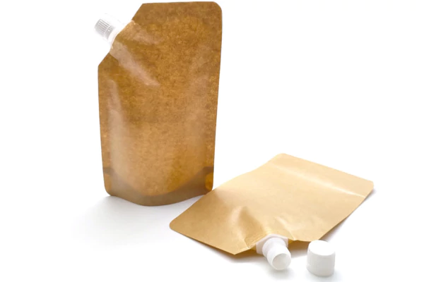 kraft paper beverage pouches
