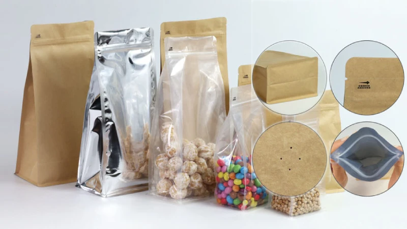 what is flat bottom pouches