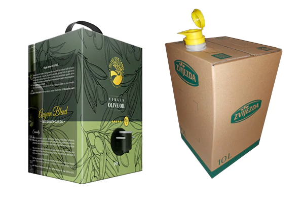 Bag-in-Box verpakking voor eetbare oliën