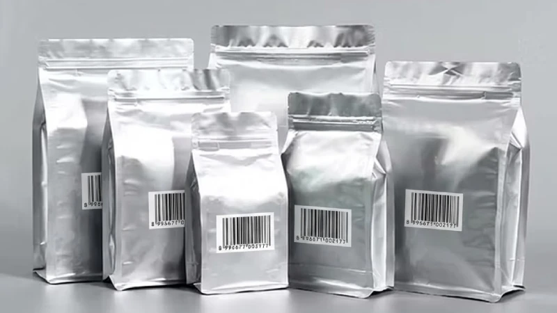 Barcode on Metallic Films