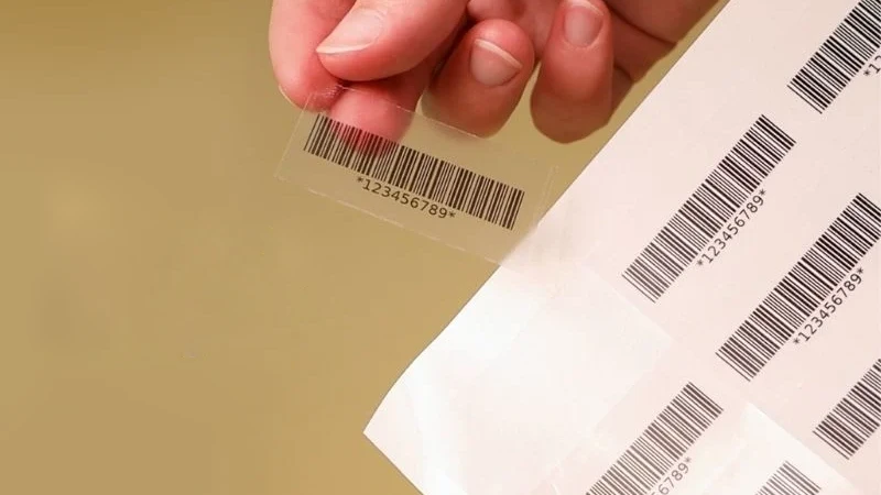 Barcode on Transparent Films