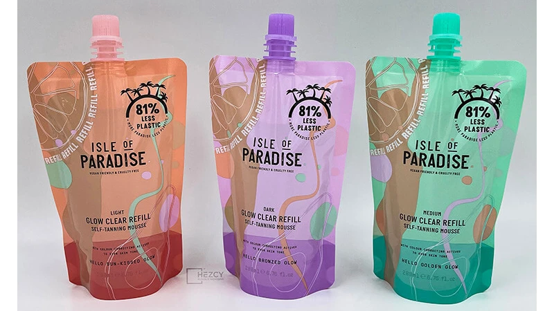 Custom printing Liquid Spout Pouches