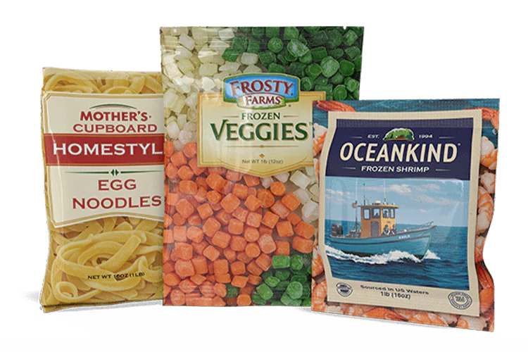 Frozen Food Pillow Pouches