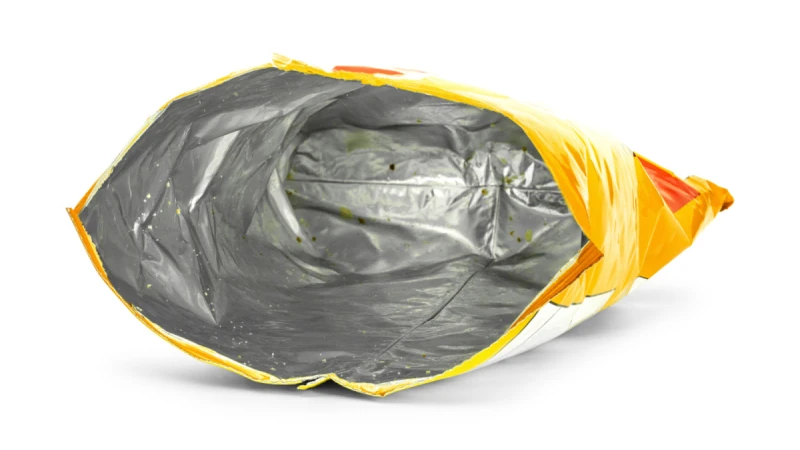 High barrier potato chip bags