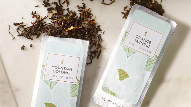 Single Serve pouches for tea