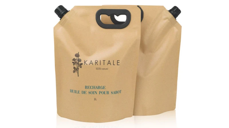 kraft Liquid Spout Pouches