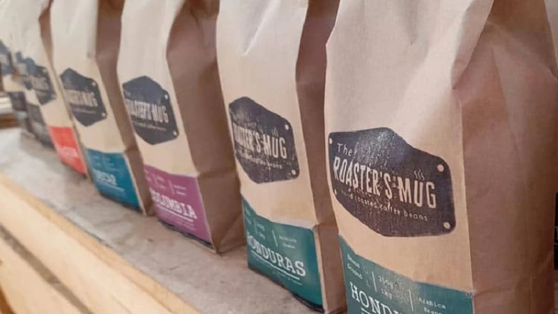 printing on Brown Paper pouches